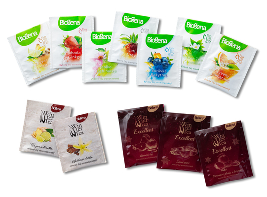 výber 3ks z Excellent kolekcie čajov - hodnota obj. od 42 EUR